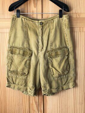 Free People Cargo Utility Shorts